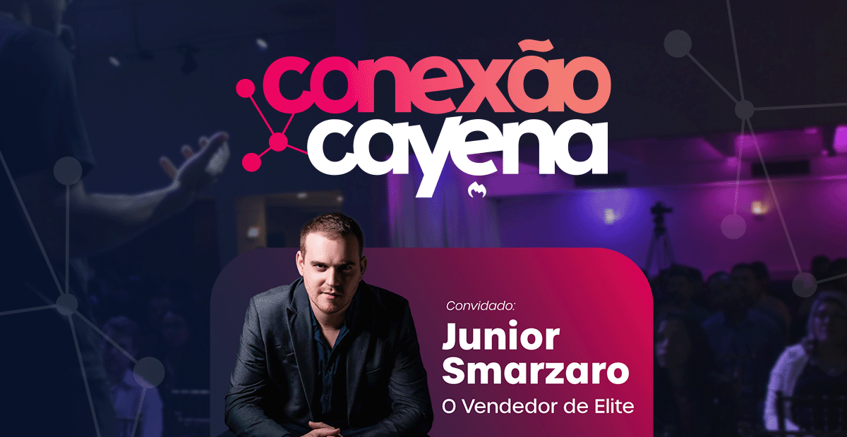 Junior Smarzaro palestra palestrante do Conexão Cayena